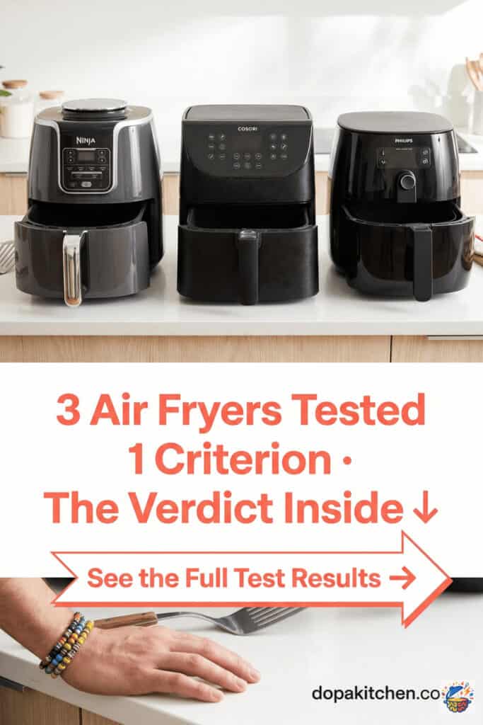 Best air fryer for ADHD cooking — 3 models tested on cleanup time at dopakitchen.com