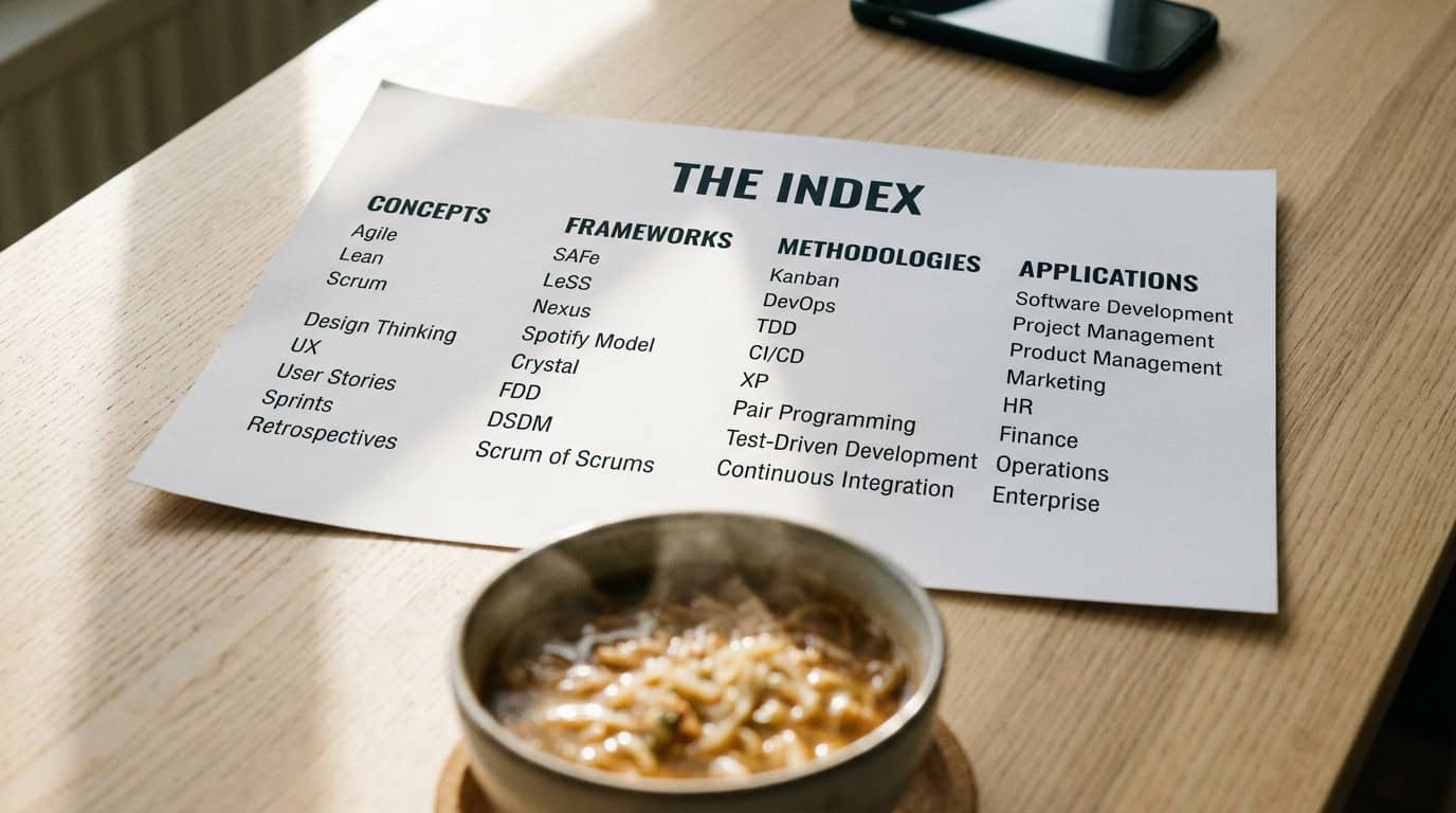Cleanup Tax Index table showing washable item counts for 24 fall dinner methods